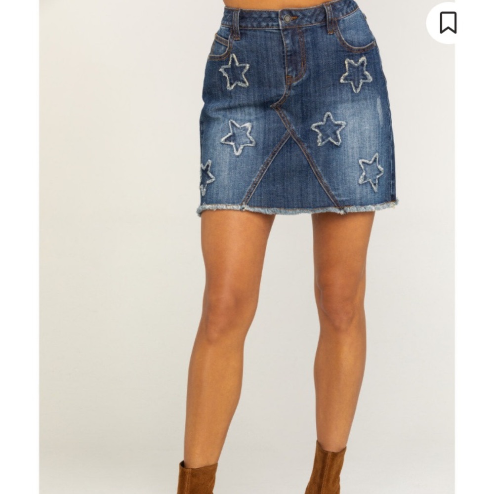 Stetson Star Skirt; Size 10 - Picture 8 of 13